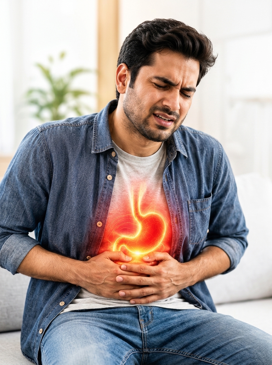 Gastric Patient Treatment at Humane Clinic Jammu